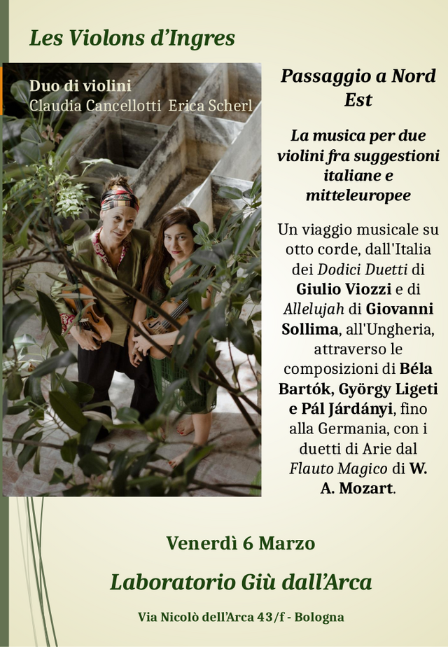 les violons d'ingres